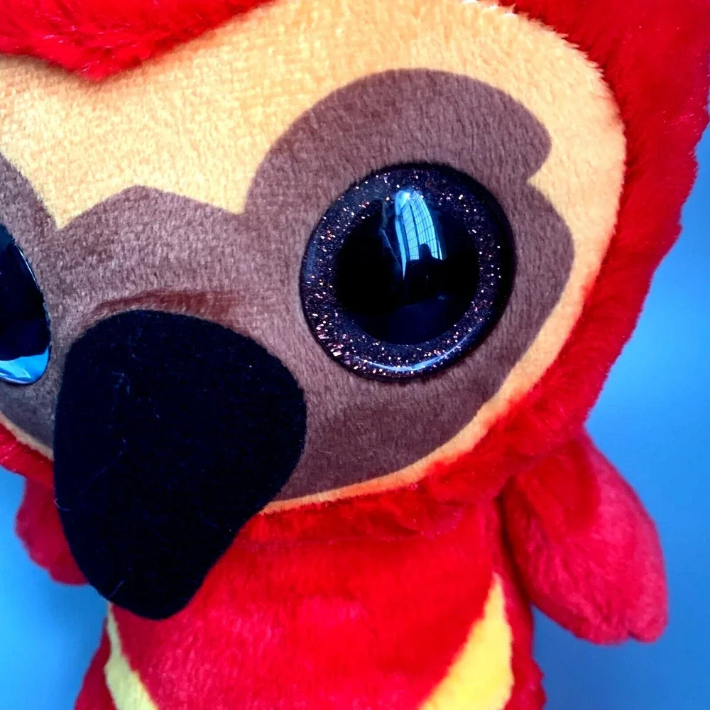 Harry Potter Wizarding World Fawkes Phoenix Plush Red Glitter Eyes Just Play Toy